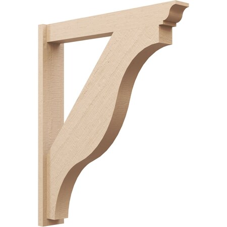 Ekena Millwork 5 1/2-in W x 34-in D x 40-in H Funston Trad Rough Cedar Woodgrain TimberThane Outlooker, Primed Tan OUTUR055X34X40FST04RCPR